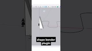 how to create ramp in sketchup | shape bender plugin