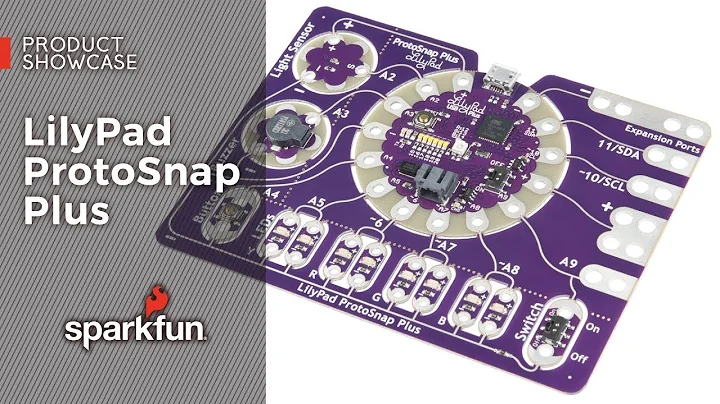 Product Showcase: LilyPad ProtoSnap Plus