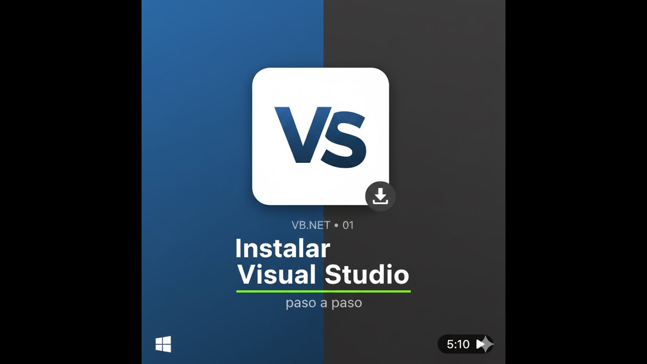 Vb.net Game Visual Studio Curso VB.net - 01 Instalamos Visual Studio paso a paso 🧠 - YouTube