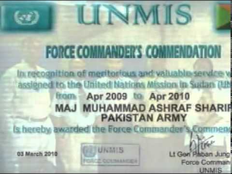 Tribute to Major Ashraf Sharif Shaheed (AMC)