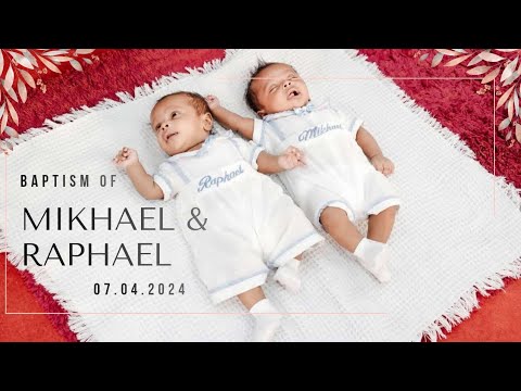 | Welcoming Mikhael & Raphael into Faith ️| Baptism Highlight Video ...