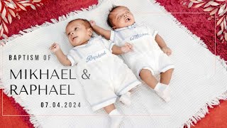 | Welcoming Mikhael & Raphael into Faith ✨️| Baptism Highlight Video