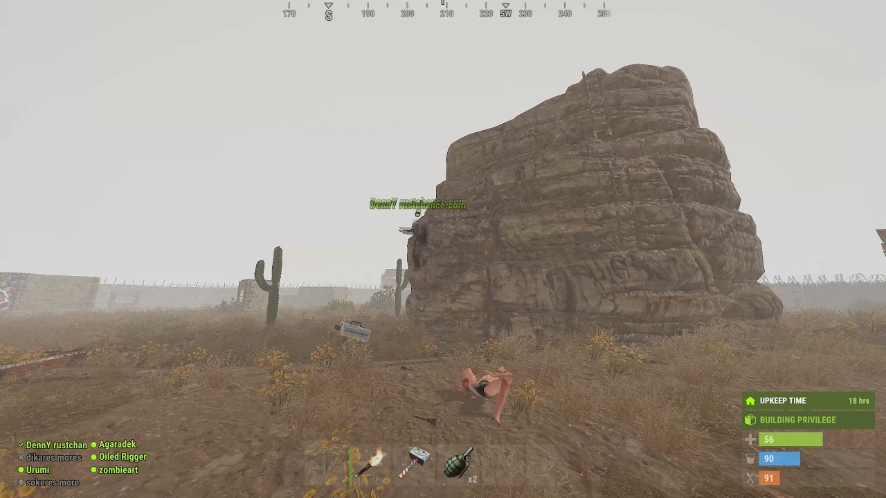 How playing with paid actors feels like in Rust