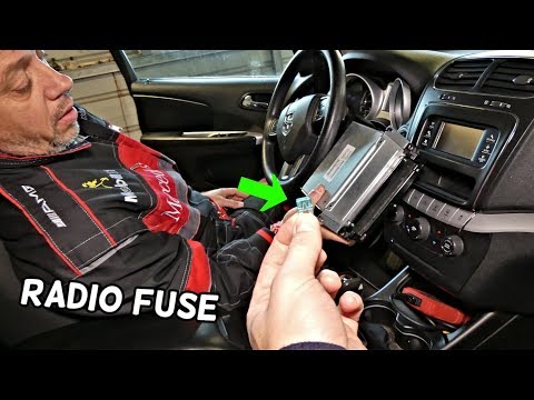 Dodge Journey Radio Fuse Location Replacement Fiat Freemont