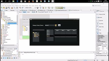 Change JAVA SWING GUI JFrame  look and feel with Jtattoo library