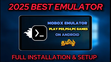 How to setup Mobox Emulator Tamil play pc games on Android  full Installation setup on Android