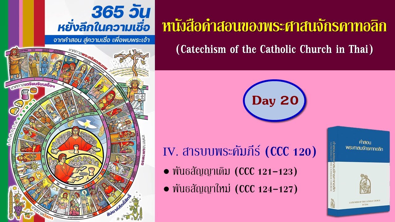 หนังสือคำสอนพระศาสนจักรคาทอลิก (CCC) ฉบับหนังสือเสียง : วันที่ 20