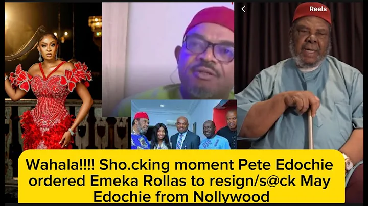 It is finished!! Sho.cking moment Pete Edochie asked EMEKA ROLLAS to reassigned May Edochie….