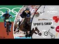 BMX vs Equestrian | Can They Switch Sports? | Sports Swap Challenge