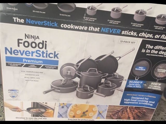 Ninja™ Foodi™ NeverStick™ Premium Cookware Unboxing and First Look 