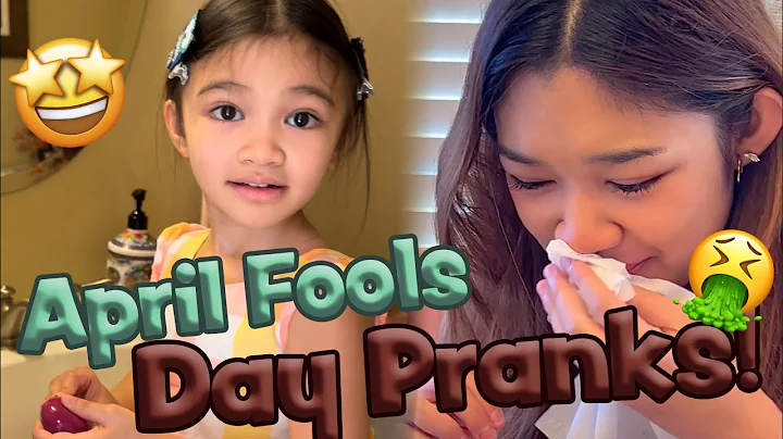 April Fools Day Pranks on Abigail and I! | Angelic...