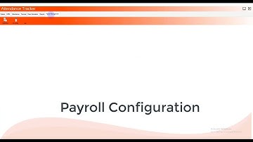 Realtime Attendance Tracker - How to generate payroll in Attendance Tracker?