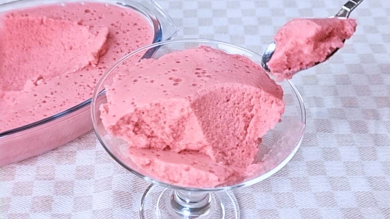 Solo 5 MINUTOS, 3 INGREDIENTES, SIN AZÚCAR, POCOS CARBS y RICA EN PROTEÍNAS - Fácil y Delicioso