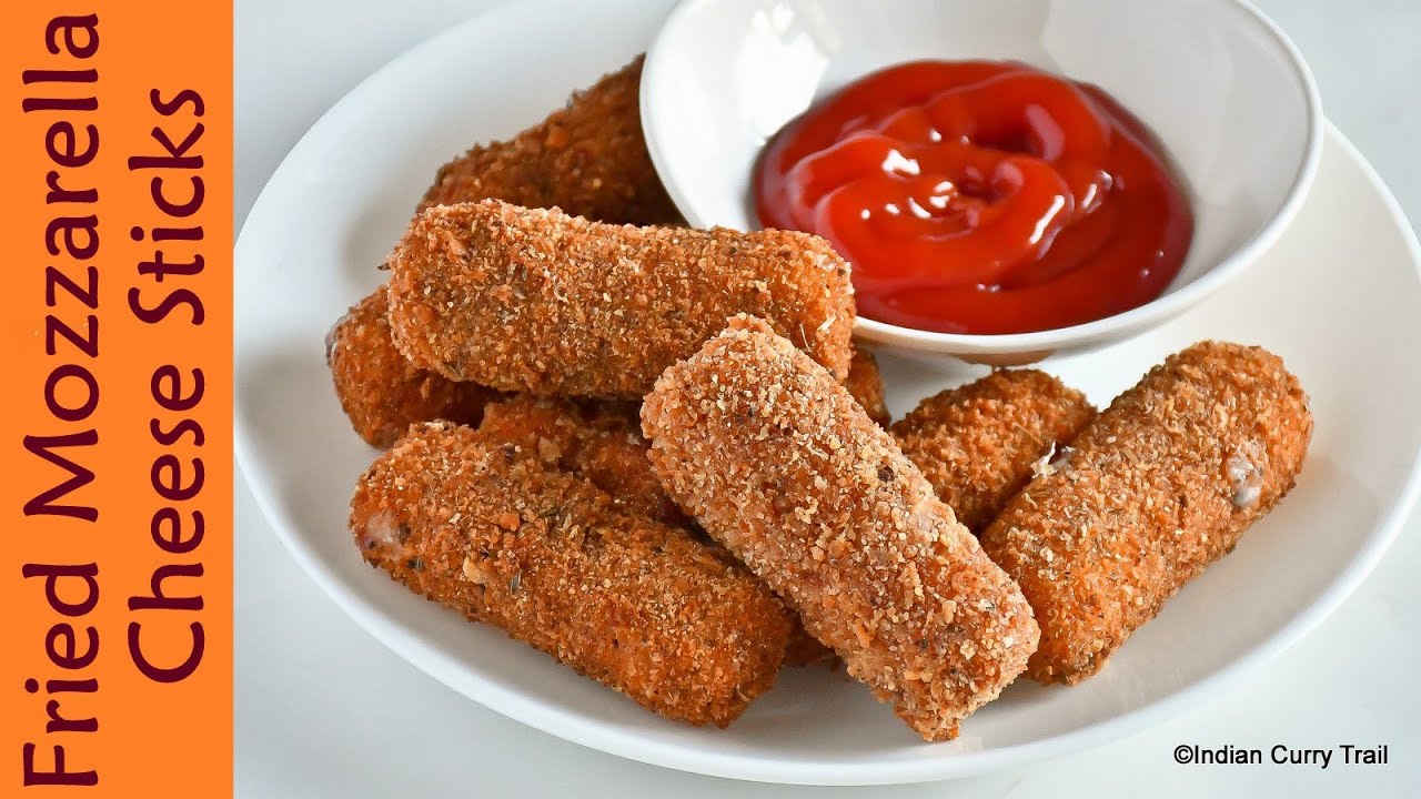 Mozzarella Cheese Sticks Recipe (VIDEO) 