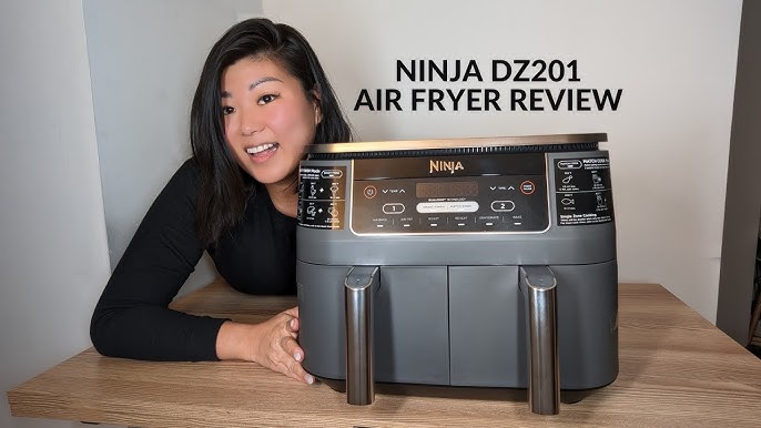 Ninja DZ201 Foodi 8 Quart 6-in-1 DualZone 2-Basket Air Fryer 
