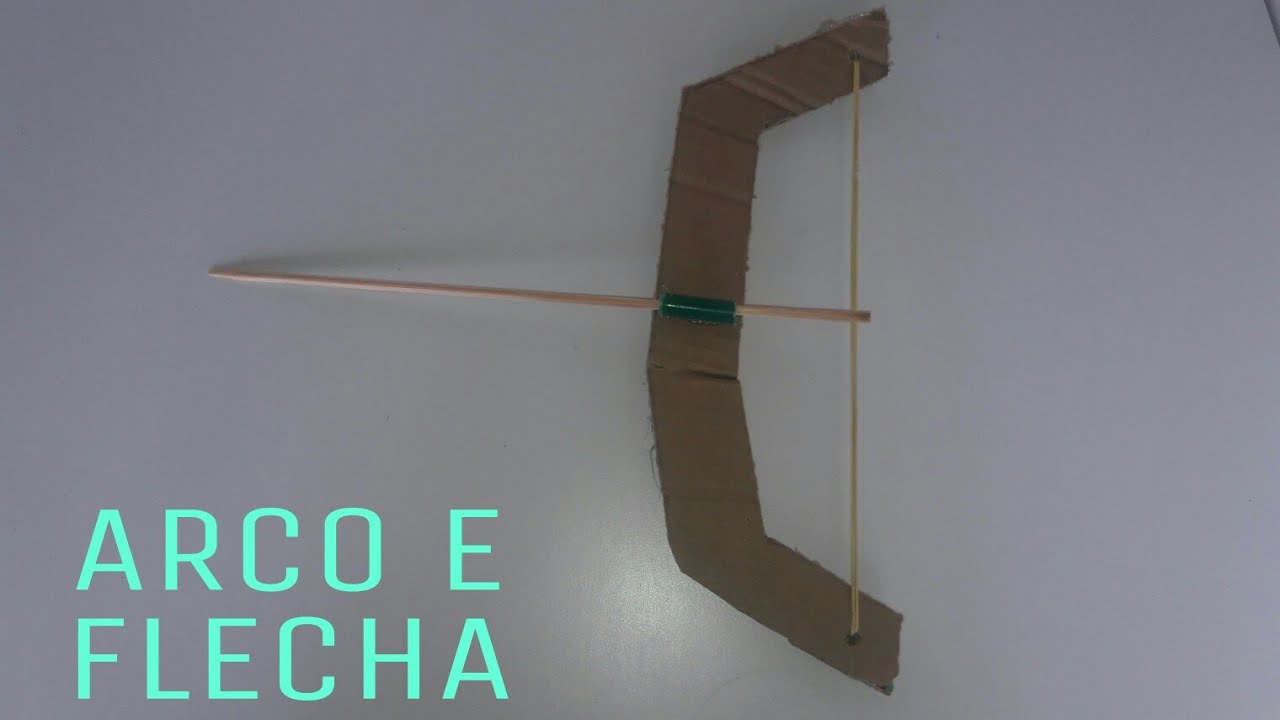 COMO FAZER UM ARCO E FLECHA ! YouTube COMO FAZER UM ARCO E FLECHA ! YouTube