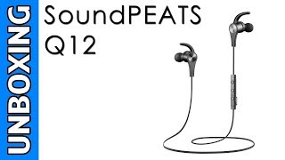 Soundpeats Q12 Bluetooth Headphones Unboxing