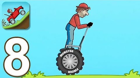 Hill Climb Racing  Walkthrough Part #8  Onewheeler - Android Gamplay