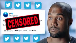 ⁣Kanye West SUSPENDED from Twitter! - Spotify to Pull His Music Next?