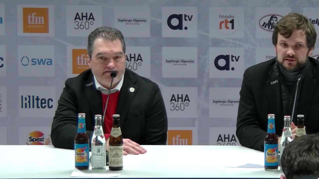 1878 TV | Pressekonferenz 04.03.2025 Augsburg - Düsseldorf 5:1