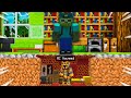 MC NAVEED BUILDS A SMALL HOUSE UNDERNEATH MARK FRIENDLY ZOMBIES HOUSE !!