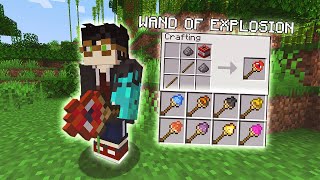 MINECRAFT Tapi KITA BISA MEMBUAT TONGKAT SIHIR CUSTOM YANG SANGAT KUAT DAN MENGERIKAN!!