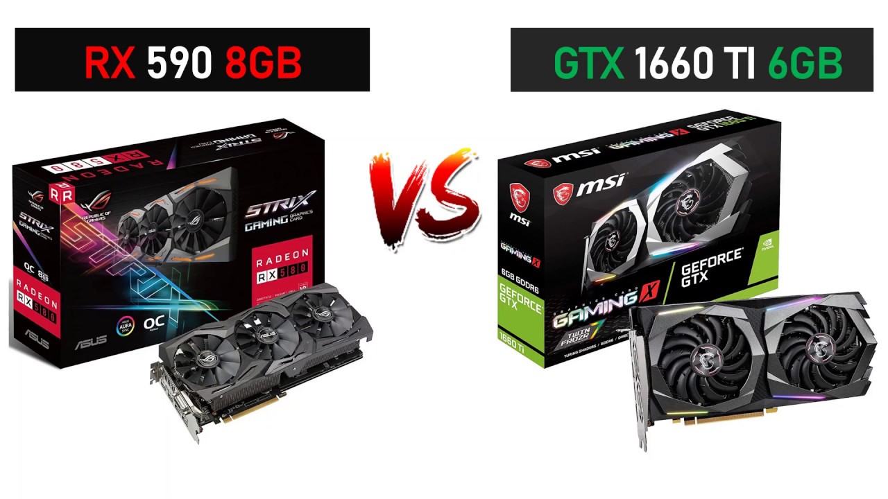 Gtx 1660 super vs rx 580