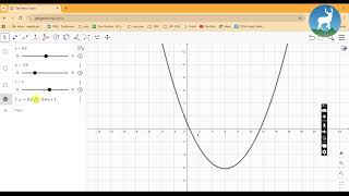 Regular Friday | Nature of Quadratic Function using GeoGebra