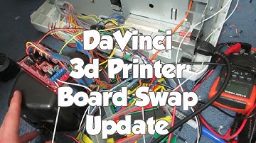 Update On Da Vinci 3d Printer Board Swap To Ramps\Arduino Combo