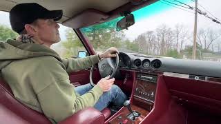1988 Mercedes-Benz 560Sl With 10,525 Miles Drive Video Part 2 32724