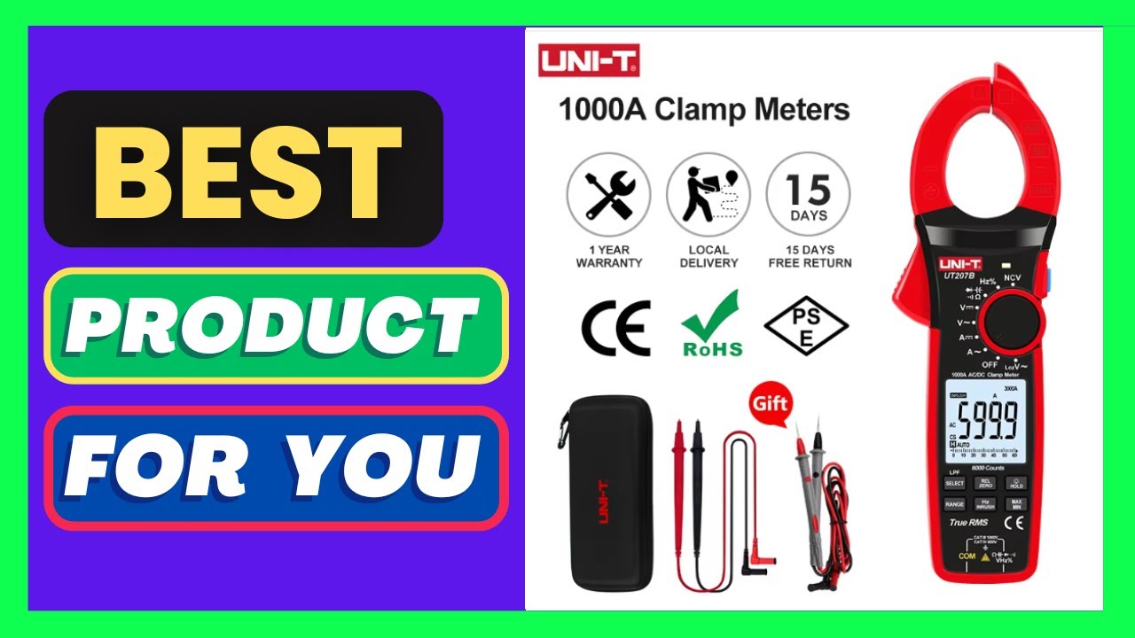 UNI-T Clamp Meter UT207B UT208B AC