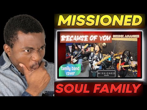 BLOWN AWAY by This FAMILY Band! | Missioned Souls - "Because of You" Cover Reaction