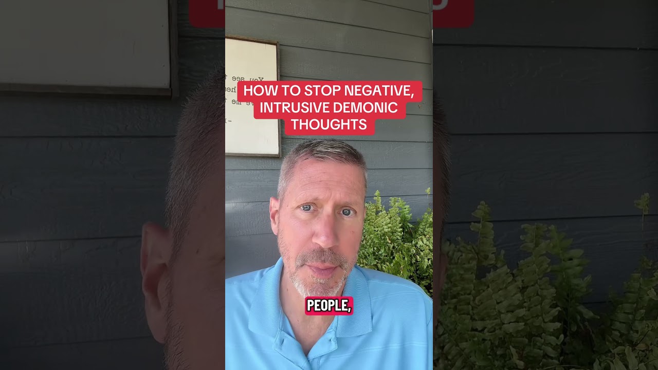 ⁣HOW TO STOP NEGATIVE, INTRUSIVE DEMONIC THOUGHTS