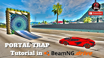 PORTAL TRAP TUTORIAL in BeamNG.drive | Hindi Tutorial | 2022