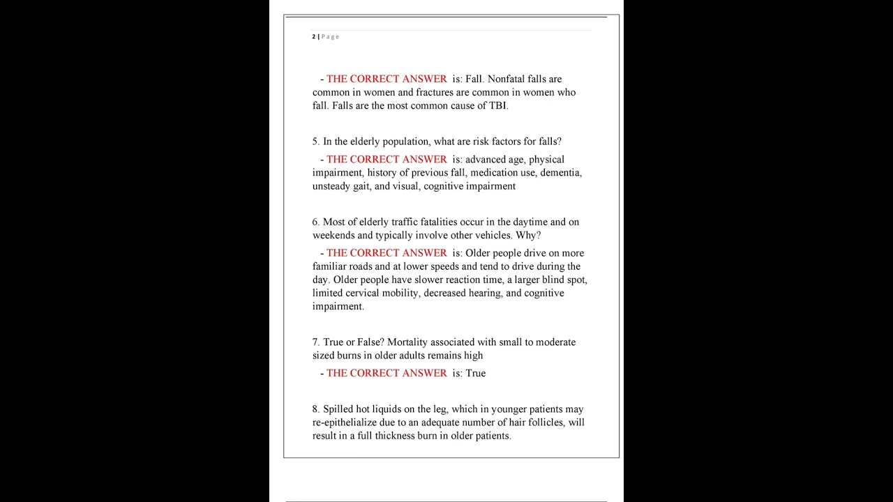 ATLS 10TH EDITION POST TEST ACTUAL QUESTIONS