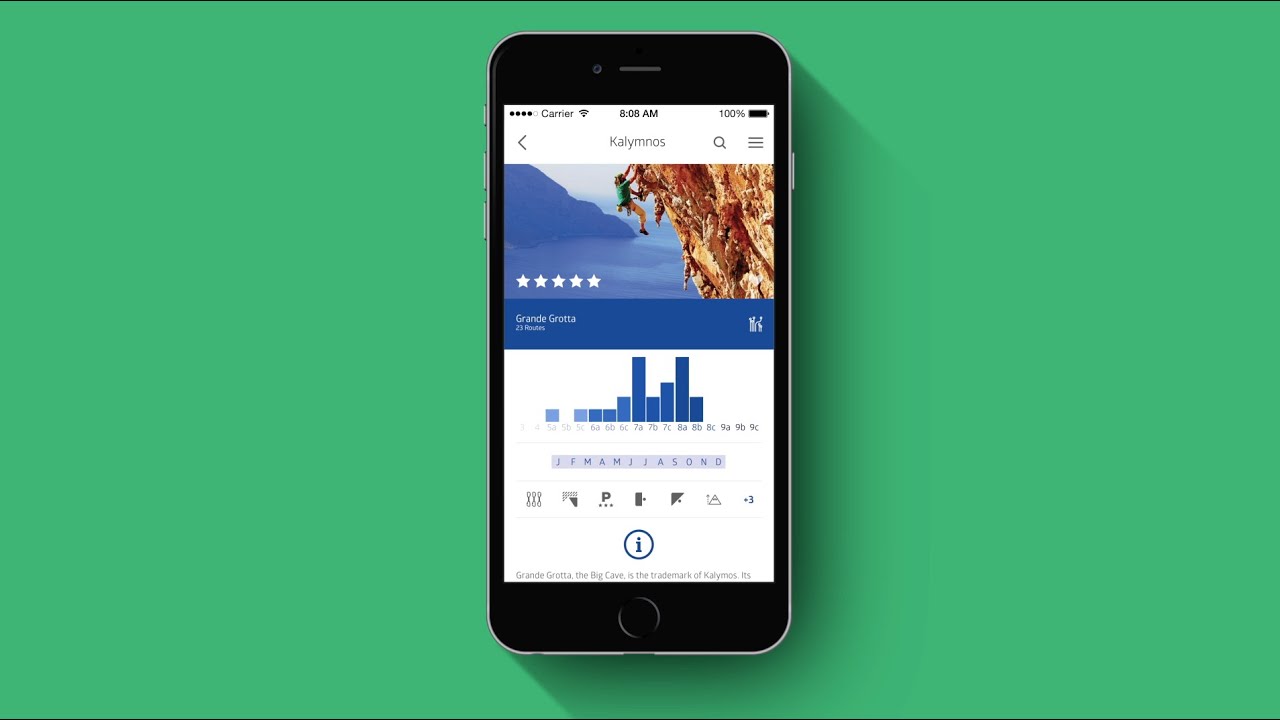 Vertical Life Climbing App