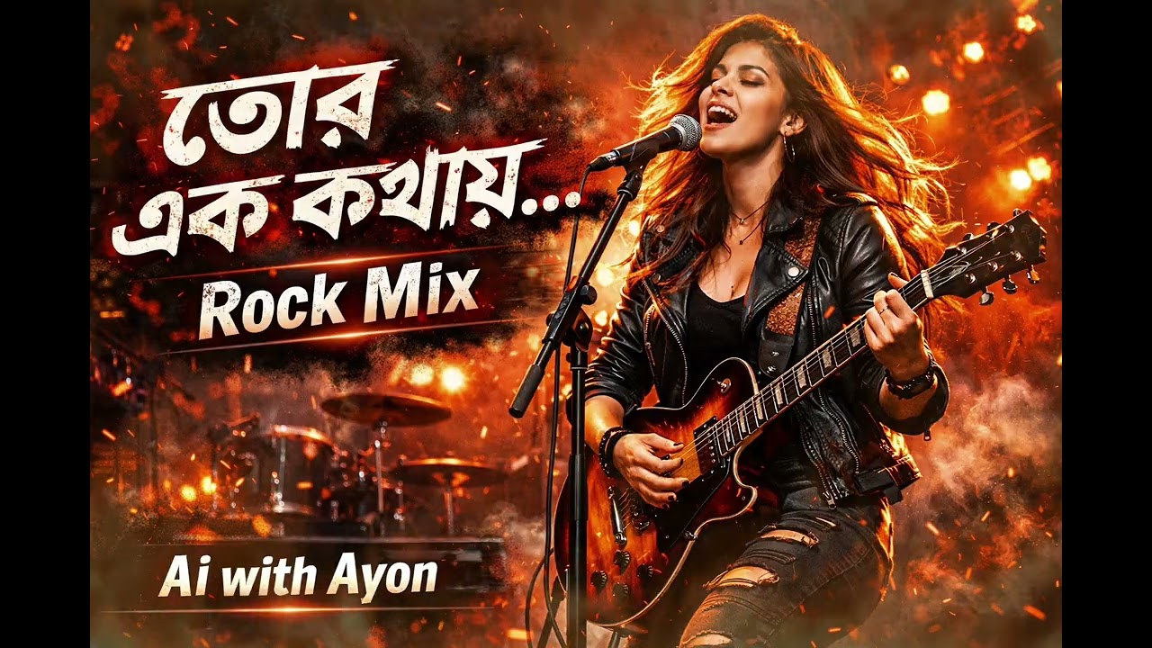 Tor Ek Kothay | Rock Mix | Bengali AI Song 2026 | Ai with Ayon
