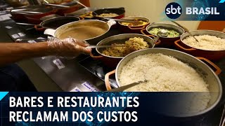 Mais de 30% dos bares e restaurantes operam com prejuízo no país | SBT Brasil (06/04/24)