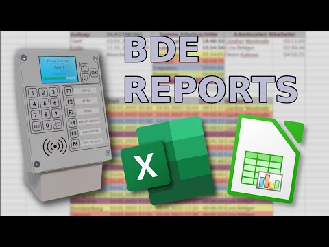 BDE mit Excel Reports - Andino Terminal