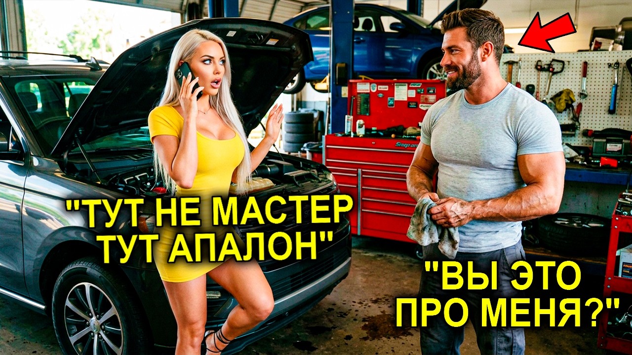 ОН НЕ ВЗЯЛ ДЕНЕГ За Ремонт — Она Предложила Другое… Механик Посмотрел Ей В Глаза И Дал Понять Что…