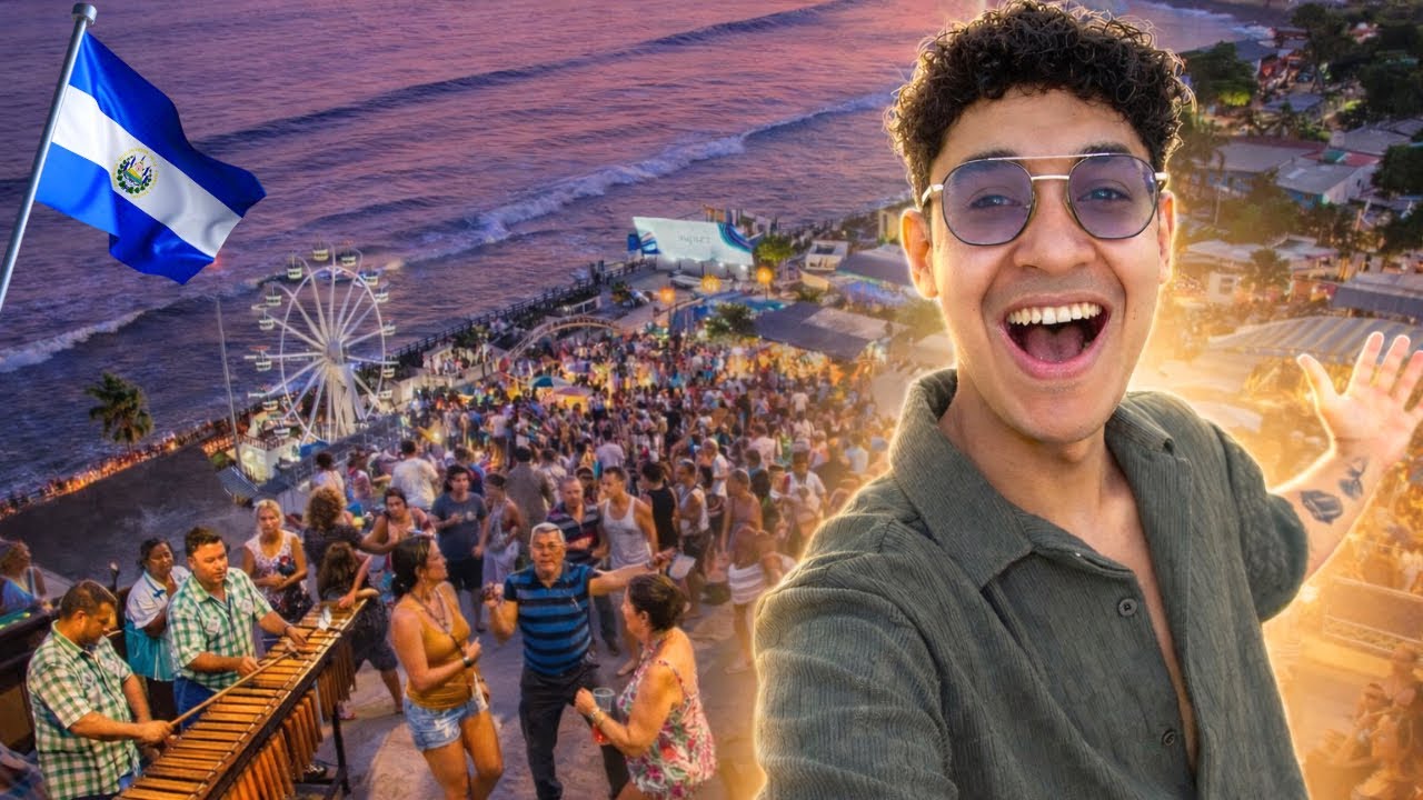 Gran ambiente en el Puerto de la Libertad ☀️🙌🏼🇸🇻
