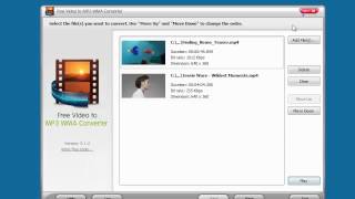 Let's have a look at Free Video to MP3 WMA Converter screenshot 5