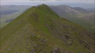 Ladhar Bheinn from above, Scotland