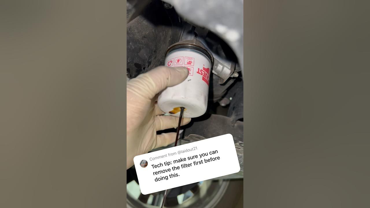 Always Verify Proper Oil Filter before Replacing it mechanic cars 