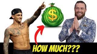 How Much Money Did Conor McGregor and Dustin Poirier &quot;Actually&quot; make from UFC 264?