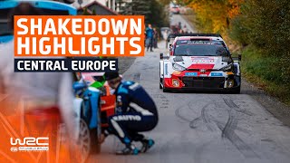 Shakedown Highlights | WRC Central European Rally 2023