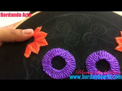 PESPUNTE O PUNTO ATRÁS DOBLE HILADO BORDADO