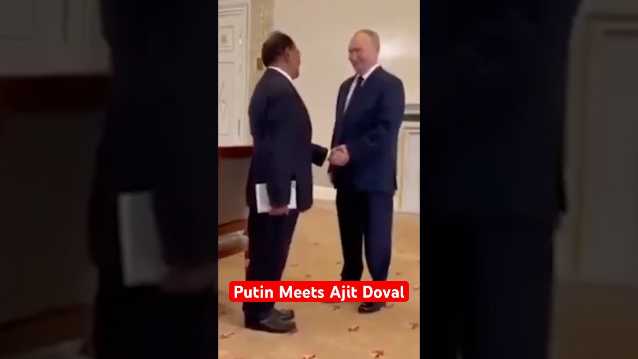 Trump Shocked 🤯 President Putin meets NSA Ajit Doval