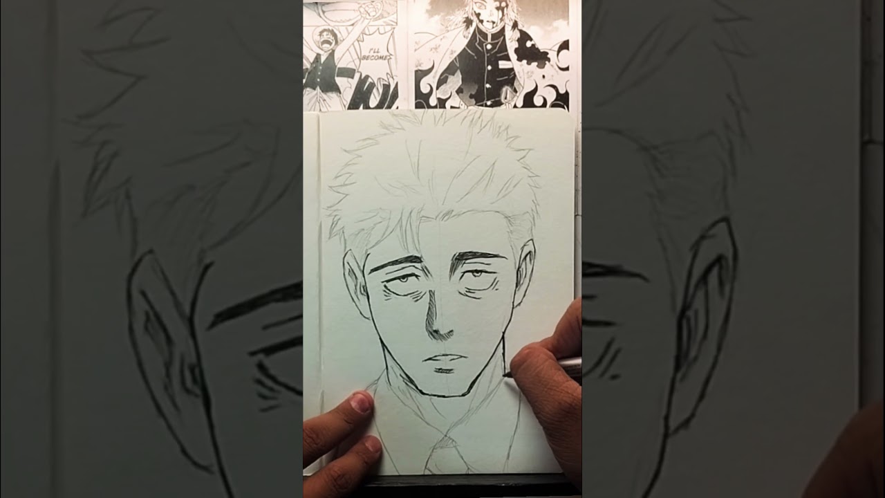 Higuruma Draw .#trending #anime#animesketch #sketch #viralshort #draw #animeeart #viralreelsシ