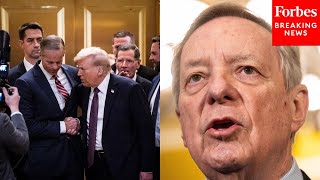 ‘Republicans Remain Silent’: Durbin Claims GOP ‘Rolled Over And Ceded Their Power’ To Trump Admin